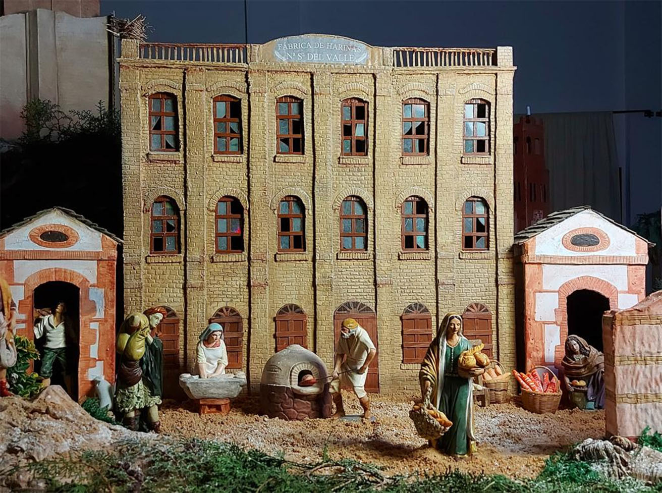 La Fábrica de Harina y la elaboración del pan en el Belén de Aldea del Rey